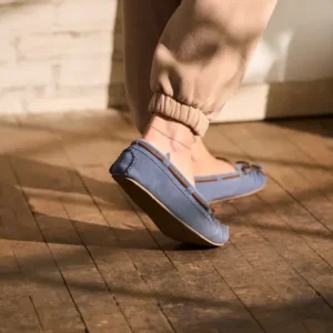 Slippers|Cally Vintage Blue