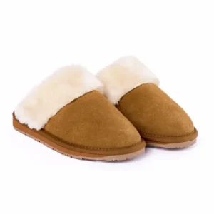 Slippers|Carefree Scuff Tan