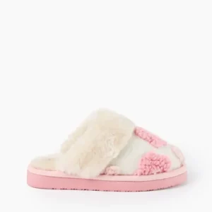 Slippers|Flower Scuff Blush