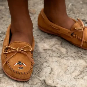 Moccasins|Thunderbird "Animikii" Hardsole Kids' Brown