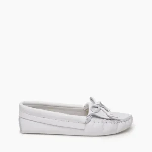 Mocs & Loafers|Kilty Softsole White Leather