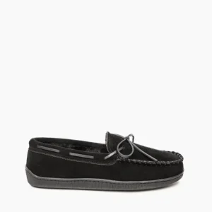 Slippers|Pile Lined Hardsole Men's Black