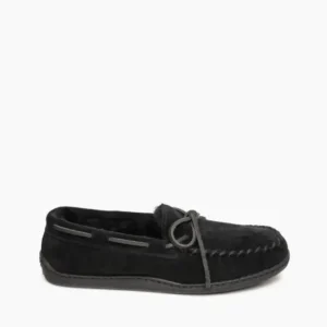 Slippers|Sheepskin Hardsole Slipper Men's Black