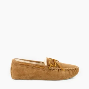 Slippers|Sheepskin Softsole Slipper Men's Golden Tan