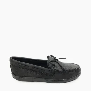 Mocs & Loafers|Moosehide Classic Black