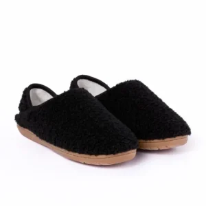 Slippers|Packaway Slipper Black