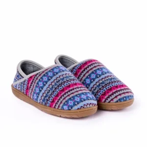 Slippers|Packaway Slipper Blue Multi