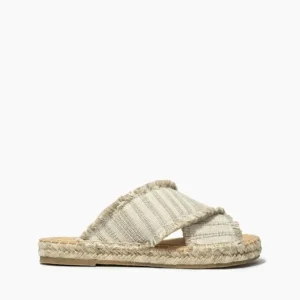 Sandals|Pepper Taupe Stripe