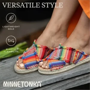 Sandals|Pepper Taupe Stripe