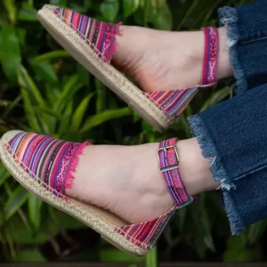 Sandals|Prima Pink Stripe