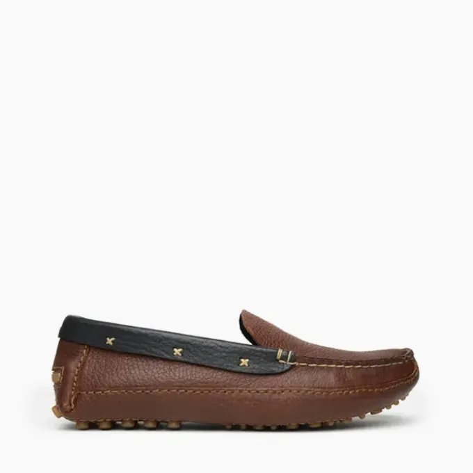 pw-driving-loafer-leather-coll-ZBDetDhJ-0.webp Mocs & Loafers|P.W. Driving Loafer (Leather Collar Accent) Brown with Black Collar