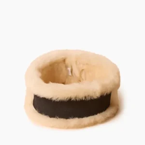 Hats|Cold Weather|Sheepskin Headband Black