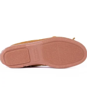 Mocs & Loafers|Slippers|Suede Fleece Moc Brown