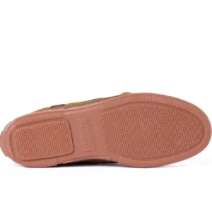 Slippers|Mocs & Loafers|Suede Fleece Moc Autumn Brown