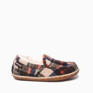Mocs & Loafers|Slippers|Tempe Brown Autumn Plaid