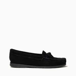 Mocs & Loafers|Tie Slip On Black