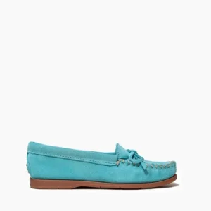 Mocs & Loafers|Tie Slip On Turquoise