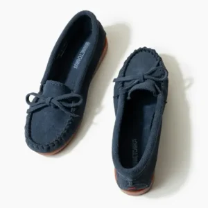 Mocs & Loafers|Tie Slip On Navy