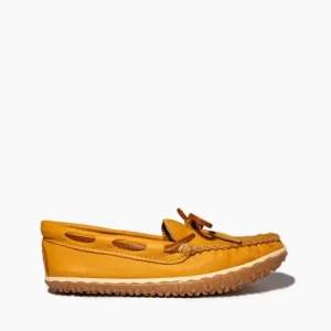 Mocs & Loafers|WoDeerskin Tread Women's Deerskin Tread Natural