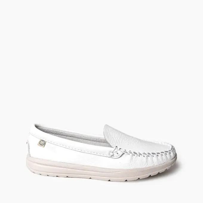 womens-discover-deerskin-EWdRneYb-0.webp Mocs & Loafers|WoDiscover Deerskin Women's Discover Deerskin White