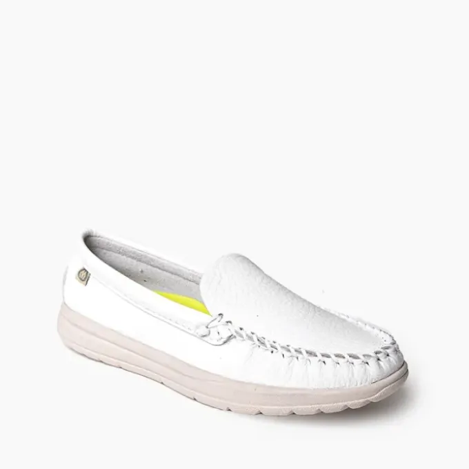 womens-discover-deerskin-EWdRneYb-2.webp Mocs & Loafers|WoDiscover Deerskin Women's Discover Deerskin White