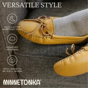 Slippers|Mocs & Loafers|WoDouble Deerskin Softsole Women's Double Deerskin Softsole Carmel