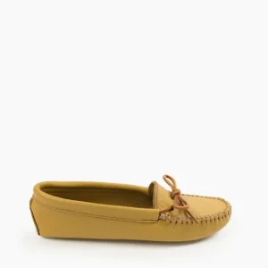 Mocs & Loafers|Slippers|WoDouble Deerskin Softsole Women's Double Deerskin Softsole Natural
