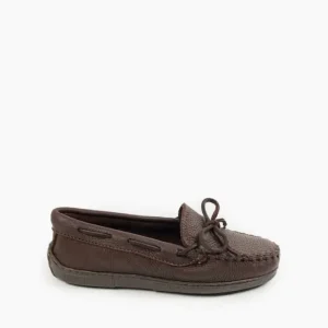 Mocs & Loafers|WoMoosehide Classic Women's Moosehide Classic Chocolate