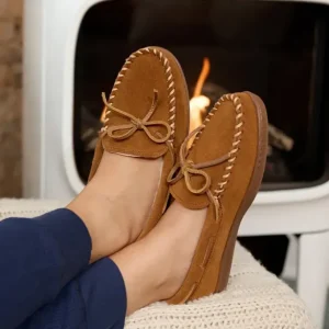 Slippers|WoPile Lined Hardsole Women's Pile Lined Hardsole Brown