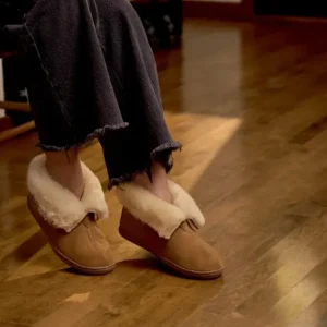 Boots|Winter Boots|WoSheepskin Ankle Boot Women's Sheepskin Ankle Boot Golden Tan