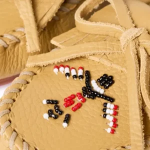 Mocs & Loafers|WoThunderbird "Animikii" Hardsole Women's Thunderbird "Animikii" Hardsole Natural Leather