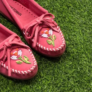 Mocs & Loafers|Ziigwan Waabigwan Hardsole Pink