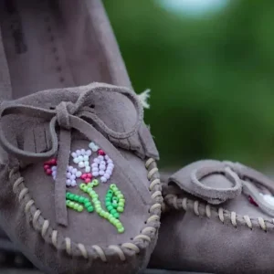 Mocs & Loafers|Ziigwan Waabigwan Hardsole Grey